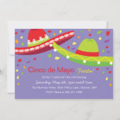 Cinco de Mayo Sombrero Fiesta Kaart (Voorkant)