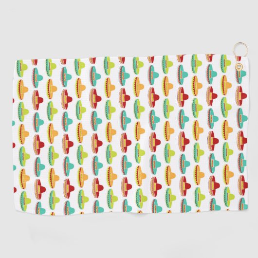 Cinco de Mayo Sombrero Mariachi Mexicaanse Cultuur Golfhanddoek (Horizontaal)