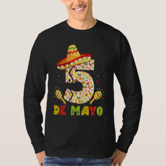 Cinco De Mayo Sombrero Mexicaans 5 De Mayo 11 T-shirt