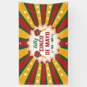 cinco de mayo spandoek (Verticaal)