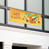Cinco De Mayo Spandoek (Buitenkant Gebouw)
