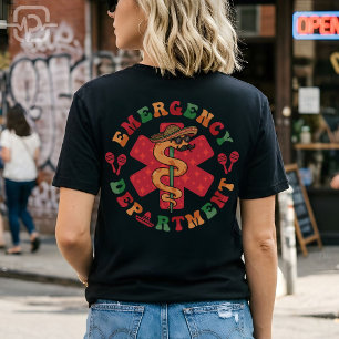 Cinco de Mayo Spoedeisende Hulp Feest Verpleegster T-shirt