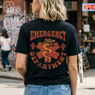 Cinco de Mayo Spoedeisende Hulp Feest Verpleegster T-shirt