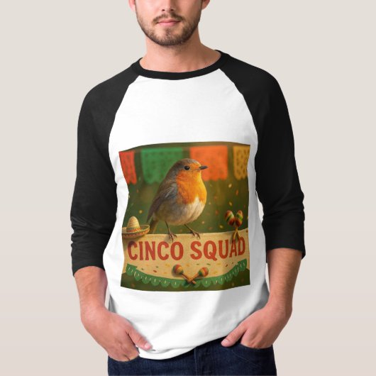 Cinco de Mayo Squad T-shirt (Voorkant)