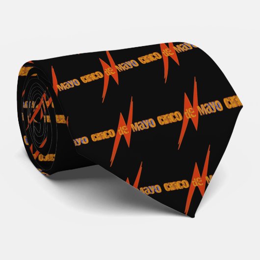 Cinco de Mayo Stropdas (Opgerold)