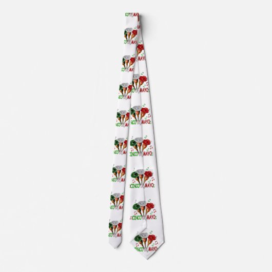 Cinco de Mayo Stropdas (Achterkant)