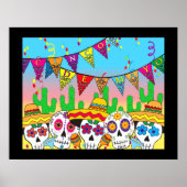 Cinco de Mayo Sugar Skull Print (Voorkant)