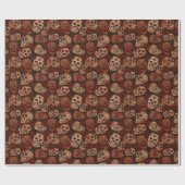 Cinco de Mayo Sugar Skulls Rozen Cadeaupapier (Vlak)