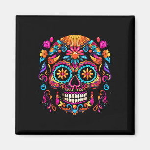 Cinco De Mayo Suiker Skull Dia De Los Muertos Dag Magneet