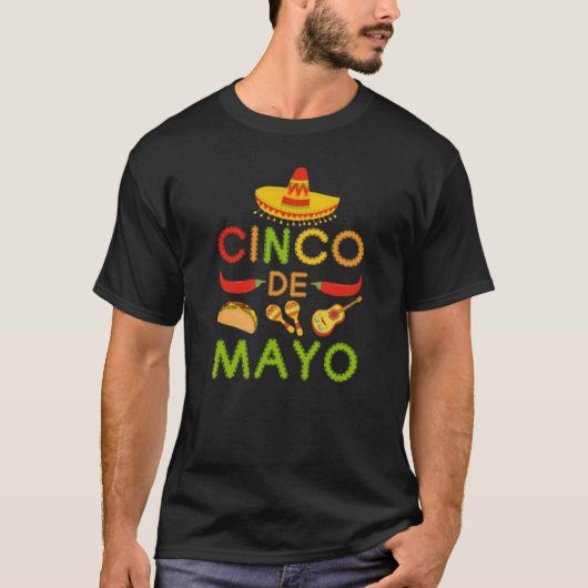 Cinco de Mayo T-shirt (Voorkant)
