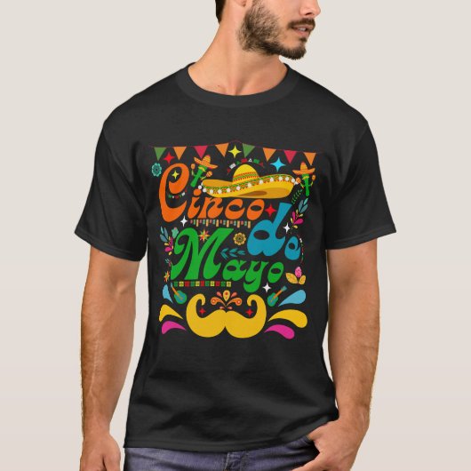 Cinco De Mayo T-shirt (Voorkant)