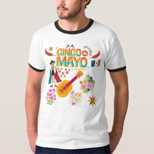 Cinco De Mayo T-shirt (Voorkant)