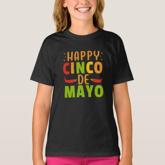 Cinco De Mayo T-shirt (Voorkant)