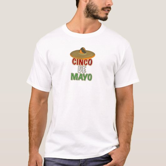 Cinco De Mayo T-shirt (Voorkant)