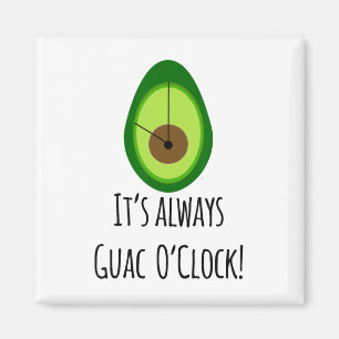 Cinco de Mayo T-shirt Guacamole Lovers Shirt Magneet