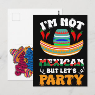 cinco-de-mayo-t-shirt-ontwerp-ik-ben-mexicaans-lat briefkaart