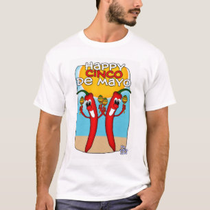 Cinco de Mayo T Shirt voor mannelijke kinderschoen