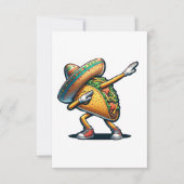 Cinco de Mayo Taco Bedankkaart (Voorkant)