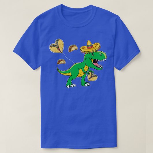 Cinco De Mayo Taco Dinosaur T-shirt (Design voorkant)