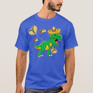 Cinco De Mayo Taco Dinosaur T-shirt