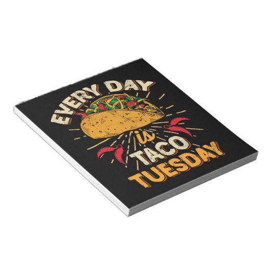 Cinco De Mayo Taco Dinsdag Tacos Notitieblok (Schuin)