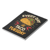 Cinco De Mayo Taco Dinsdag Tacos Notitieblok (Linkerzijde)