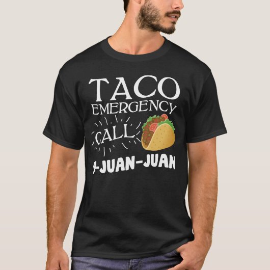 Cinco De Mayo Taco Emergency T-shirt (Voorkant)