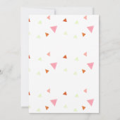 Cinco De Mayo Taco Feestviering Kaart (Achterkant)