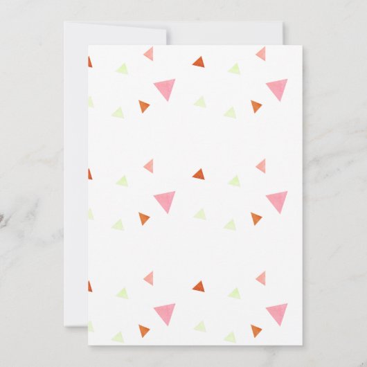 Cinco De Mayo Taco Feestviering Kaart (Achterkant)