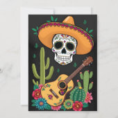 Cinco De Mayo Taco Kaart (Achterkant)