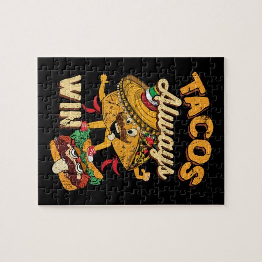 Cinco De Mayo Taco Lover Tacos Legpuzzel (Horizontaal)