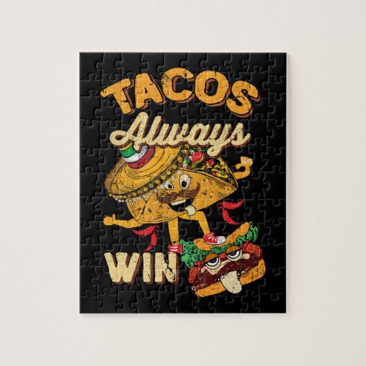 Cinco De Mayo Taco Lover  Tacos Legpuzzel (Verticaal)