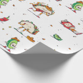 cinco de mayo tacos kawaii mexican cadeaupapier (Hoek)