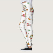 cinco de mayo tacos kawaii mexican leggings (Links)
