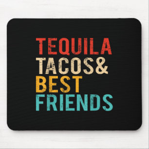 Cinco De Mayo Tequila Tacos Beste vrienden Drink Muismat