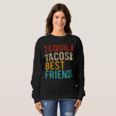Cinco De Mayo Tequila Tacos Beste vrienden Drink Trui (Voorkant volledig)