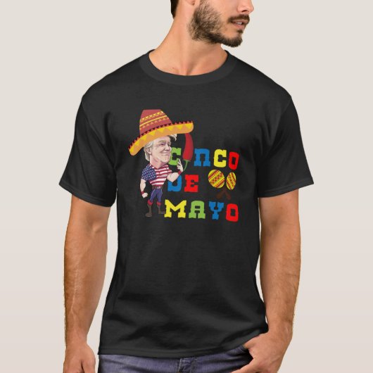 Cinco De Mayo Tequila Tacos Mexican Beer Happy Cin T-shirt (Voorkant)