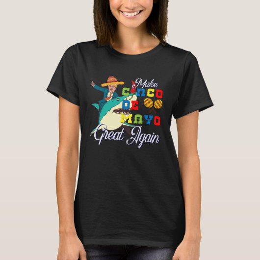 Cinco De Mayo Tequila Tacos Mexican Beer Happy Cin T-shirt (Voorkant)