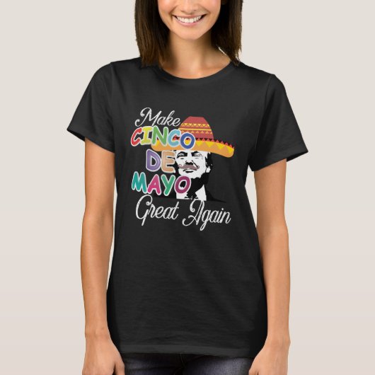 Cinco De Mayo Tequila Tacos Mexican Beer Happy Cin T-shirt (Voorkant)