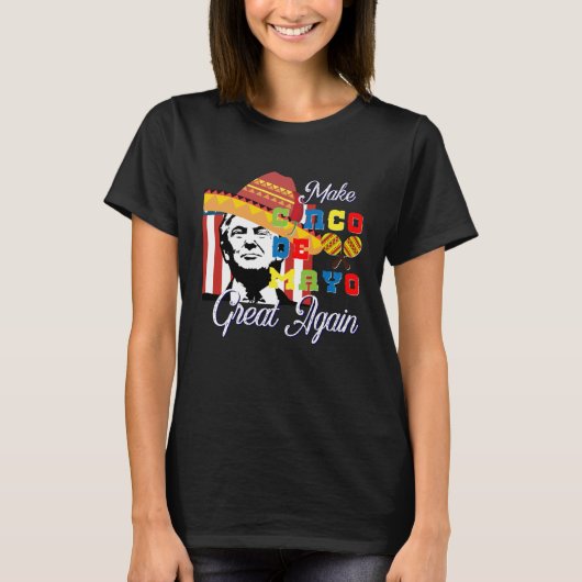 Cinco De Mayo Tequila Tacos Mexican Beer Happy Cin T-shirt (Voorkant)