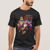 Cinco De Mayo Tequila Tacos Mexican Beer Happy Cin T-shirt (Voorkant)