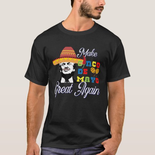 Cinco De Mayo Tequila Tacos Mexican Beer Happy Cin T-shirt (Voorkant)