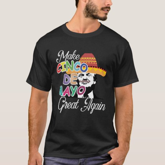 Cinco De Mayo Tequila Tacos Mexican Beer Happy Cin T-shirt (Voorkant)