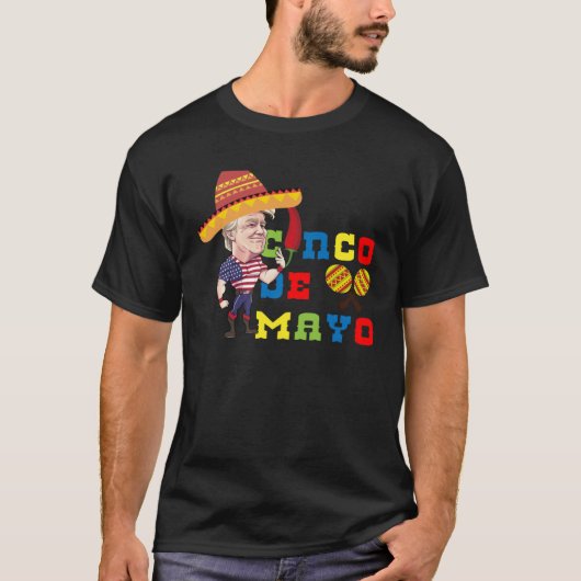 Cinco De Mayo Tequila Tacos Mexican Beer Happy Cin T-shirt (Voorkant)