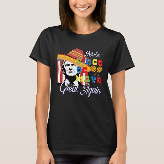 Cinco De Mayo Tequila Tacos Mexican Beer Happy Cin T-shirt (Voorkant)