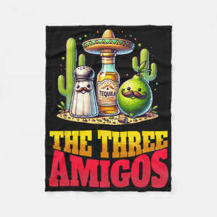 Cinco De Mayo The Three Amigos Grappige Zout Lime Fleece Deken
