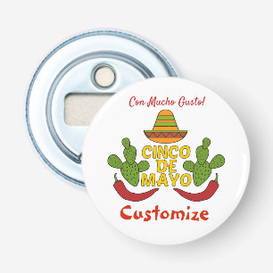 Cinco de Mayo Thunder_Cove Button Flesopener