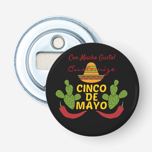 Cinco de Mayo Thunder_Cove Button Flesopener (Voorkant)