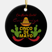 Cinco de Mayo Thunder_Cove Keramisch Ornament (Voorkant)
