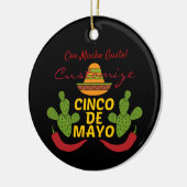 Cinco de Mayo Thunder_Cove Keramisch Ornament (Links)